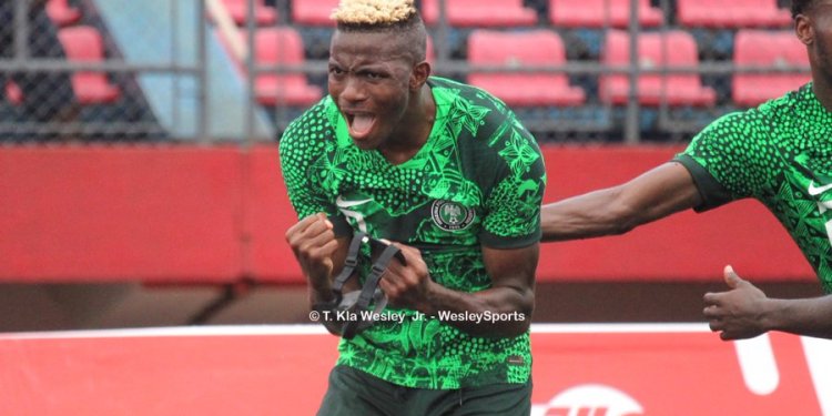 2023 AFCONQ: Osimhen Brace, Iheanacho Seal Nigeria Qualification Ticket against Sierra Leone