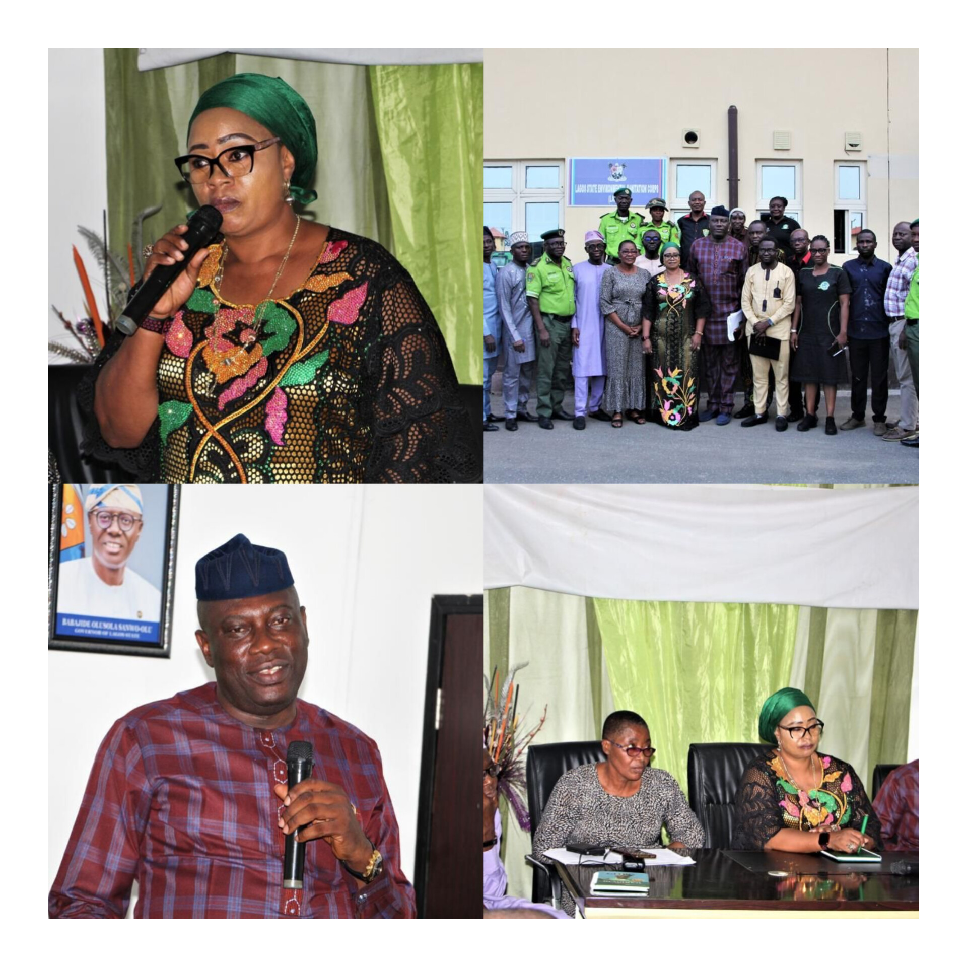 EKITI: Aluko Teams Continues Understudy Tour at Lagos State Ministry of Environment, Water Resources