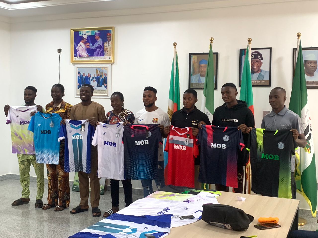 New Dawn as Organisers Unveil Jerseys for Final Stage of MOB Unity Cup