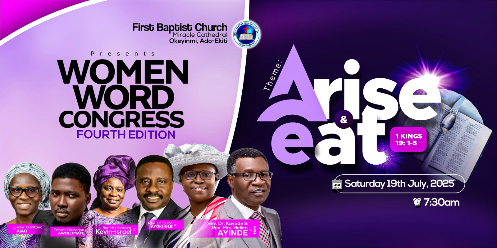 Former CAN President, Ayokunle, Kevin-Isreal, Others to Storm Ekiti for Women Word Congress 4.0