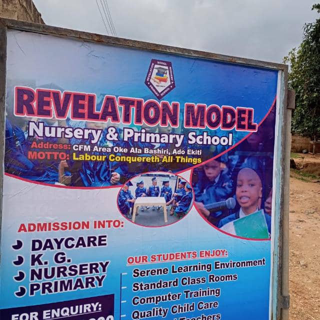 REVELATION MODEL NURSERY/PRIMARY SCHOOL, ADO-EKITI HOLDS 2024/2025 END OF THE YEAR PROGRAMME