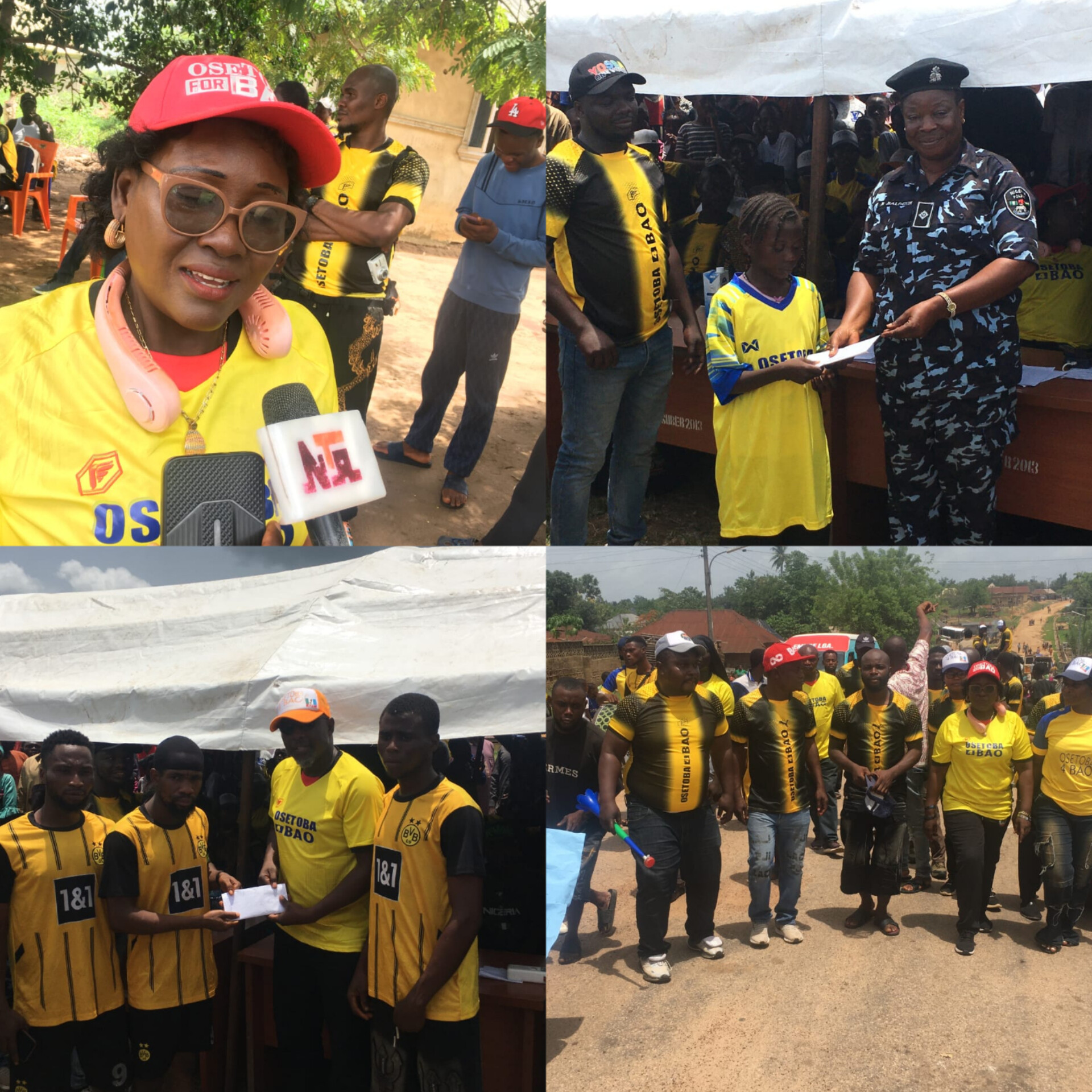 Ekiti Community Agog As Oyebanji’s Aide, Osetoba Shortlists Talents via Grassroot Sports Initiative