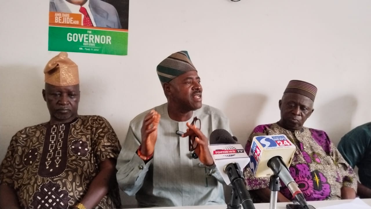 Protest in Ekiti as ADC frown over detention of Assembly candidate, Babatola