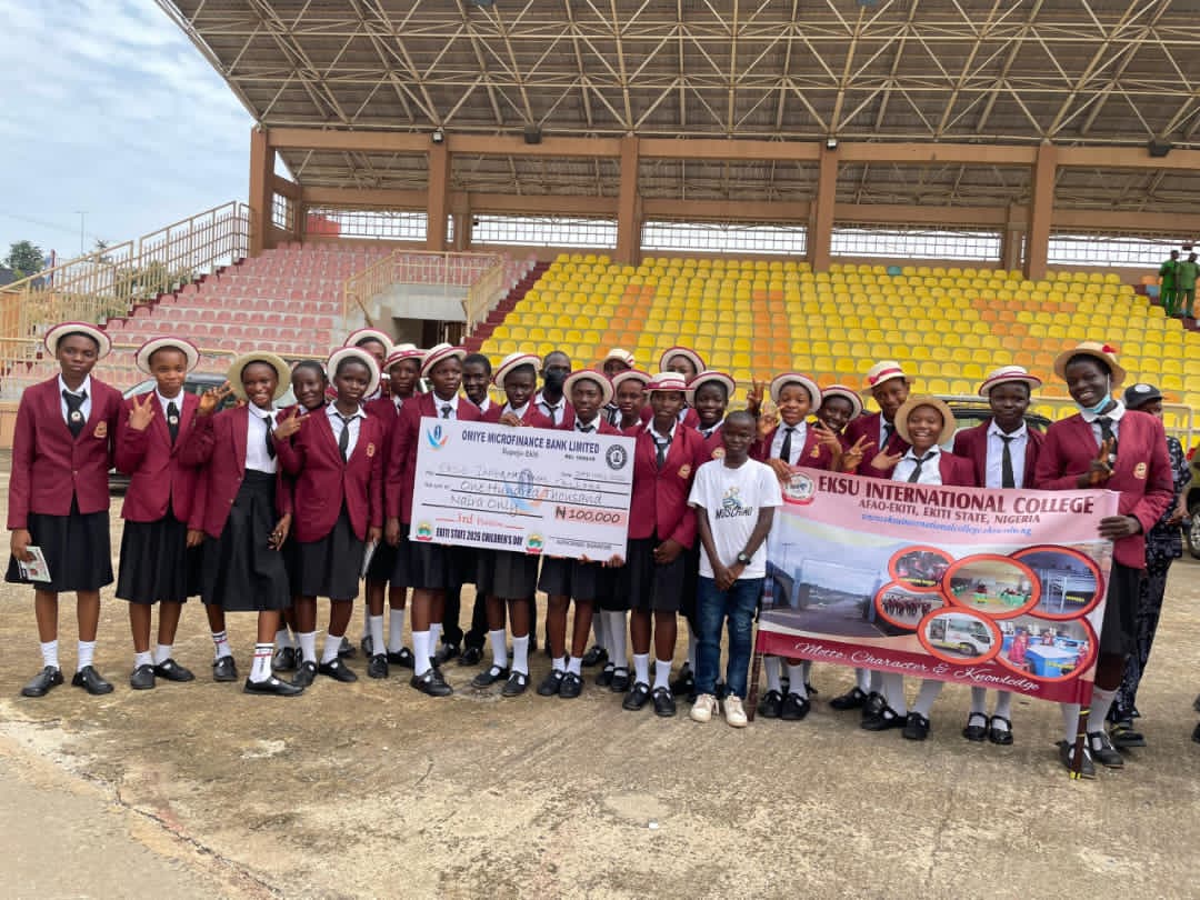 2026 CHILDREN DAY: EKSU International College Claims Third Position, Wins ₦100,000 Prize