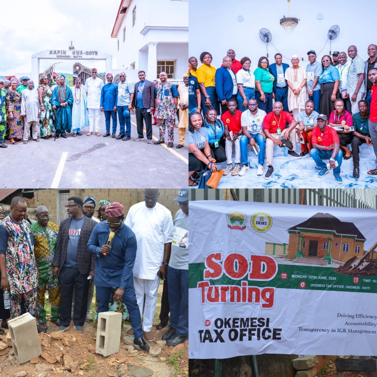 New Dawn as EKIRS Expands Tax Infrastructure with Okemesi Tax Station Project