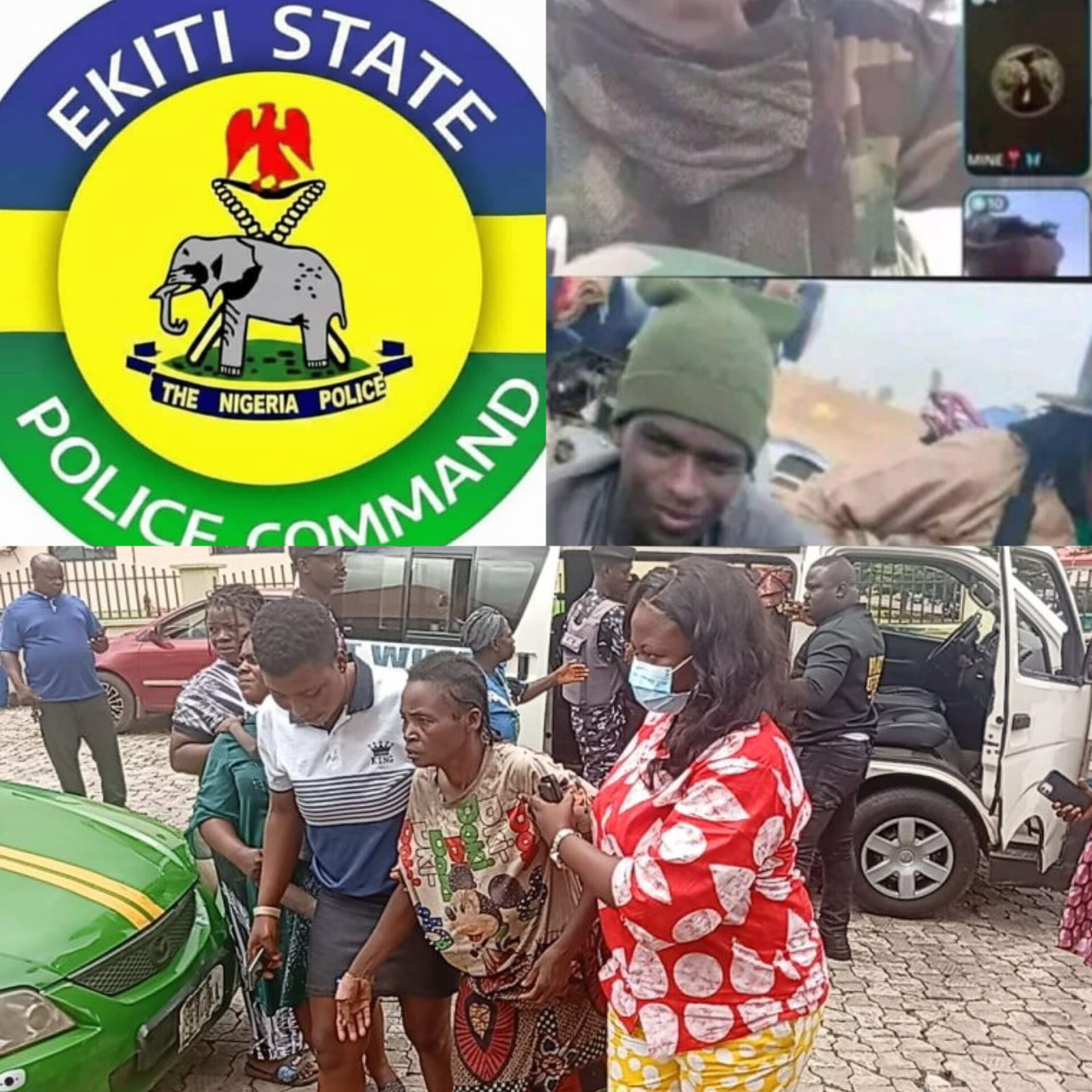 Ekiti Police Confirms Release of Eda-Oniyo Victims, as Abductees Arrives Hospital