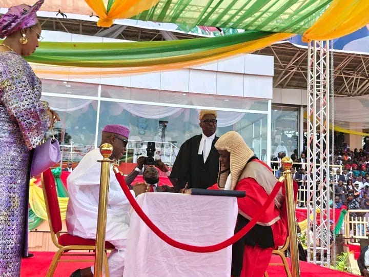 Heavywieght Personalities, Political Leaders Storms Ekiti as Oyebanji, Afuye Sworn-in for Second Term