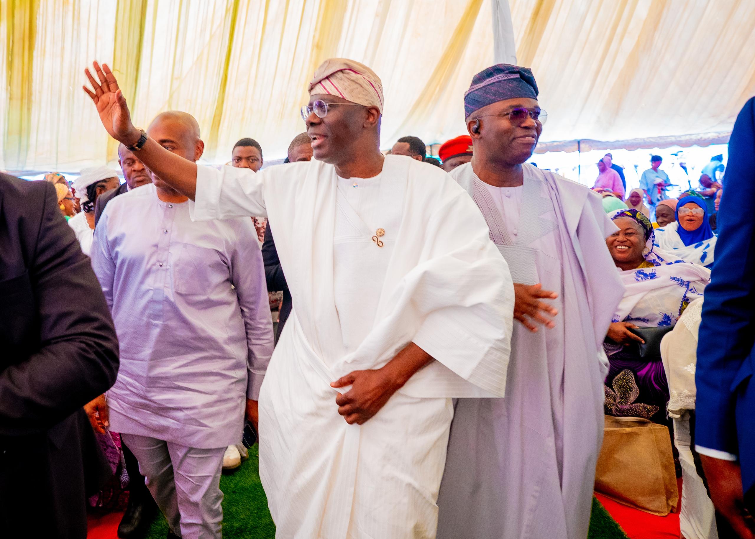 Sanwo-Olu, Ambo, Segun Oni, MOB, Akintola, Others Condole with Bakare Family
